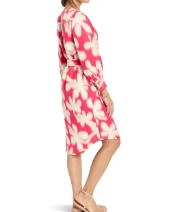 Glowing Flower Blouse Dress