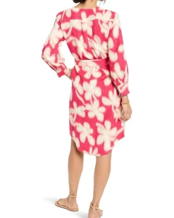 Glowing Flower Blouse Dress