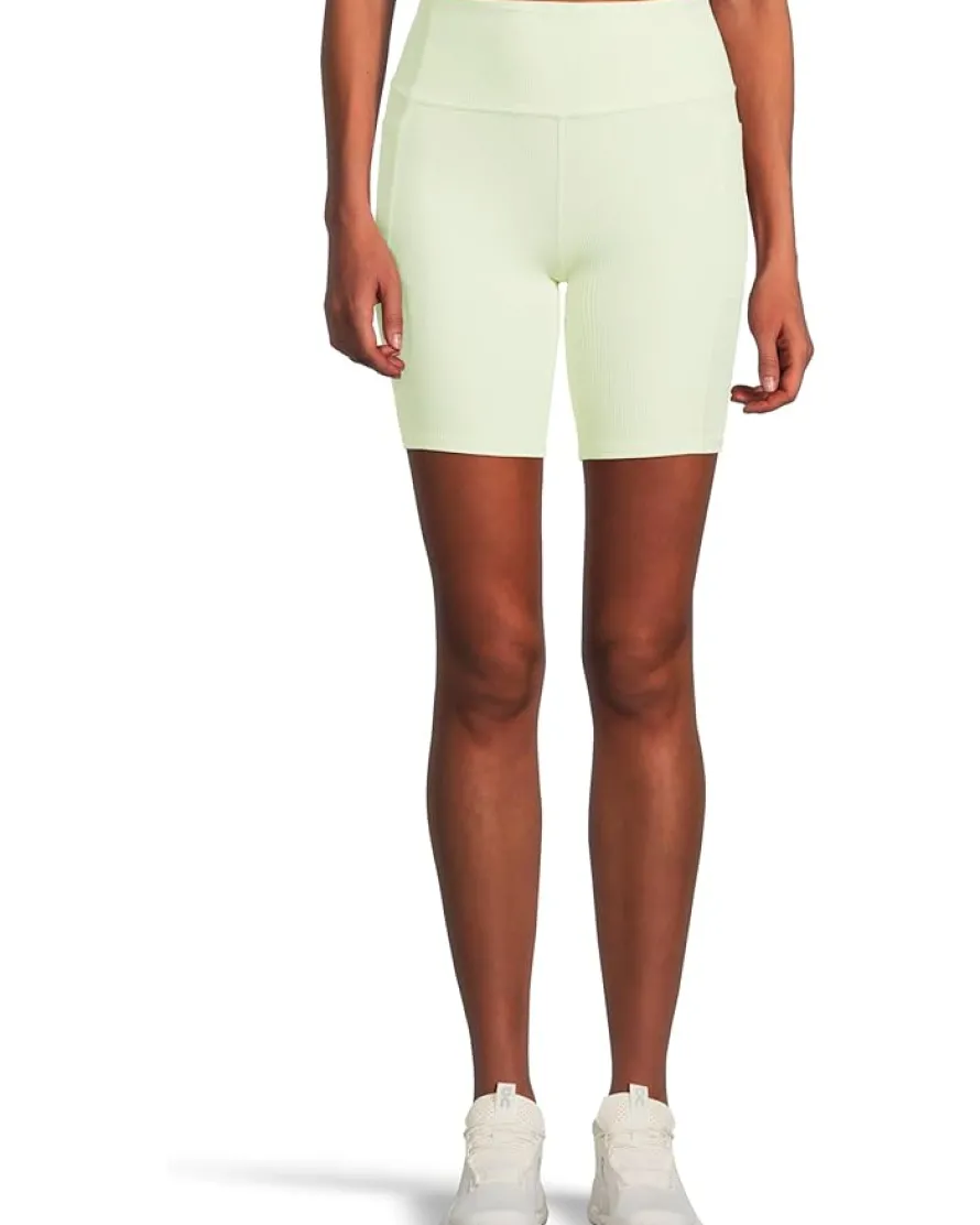 Go Walk Ribbed High Waist 8 inch Bike Shorts