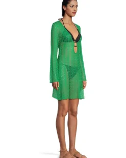 Golden Crochet Buckle Tunic