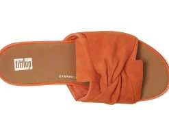 Gracie Soft-Twist Suede Slides