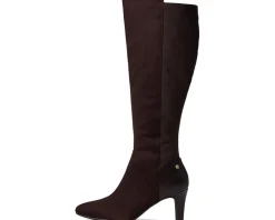 Gracie Wide Calf High Heeled Tall Boots