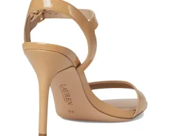 Gwen Crinkle Patent Leather Sandals