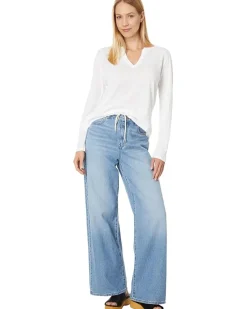 Hailie Rib Mixed Tee