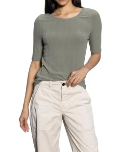 Half Sleeve Femme Crew Tee