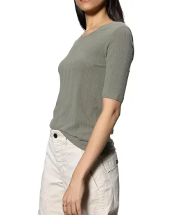 Half Sleeve Femme Crew Tee