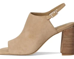 Haliza Peep Toe Block Heel Sandal