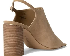 Haliza Peep Toe Block Heel Sandal