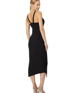 Halter Dress with High Slit