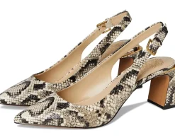 Hamden Buckle Slingback Pumps