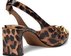 Hamden Chain Link Slingback Pumps