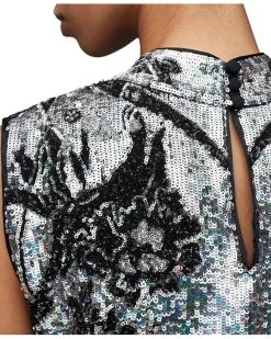 Harper Mini Embroidered Dress