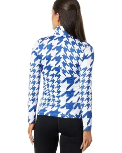 Houndstooth 1/2 Zip