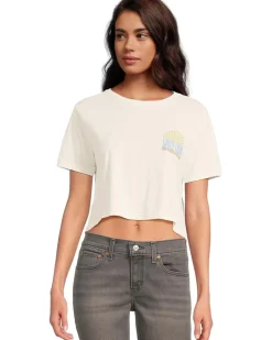 In The Rays Crop Tee
