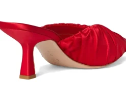 Inez Smocked Mid-heel Mule