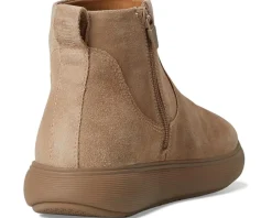 iQ-Comff Suede Zip Ankle Boots