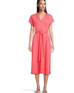 Islandscape Jersey Midi Dress