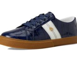 Janson II Croc-Embossed Leather Sneakers