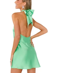 Jasmine Halter Mini Dress