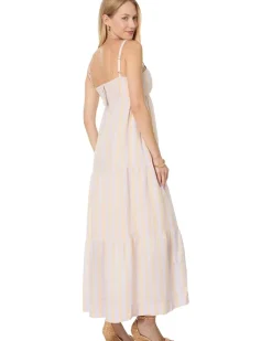 Javanne Linen Maxi Dress
