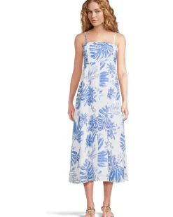 Jorgian Linen Midi Dress