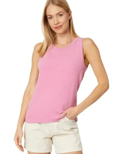 Jude Rib Knit Crew Neck Tank