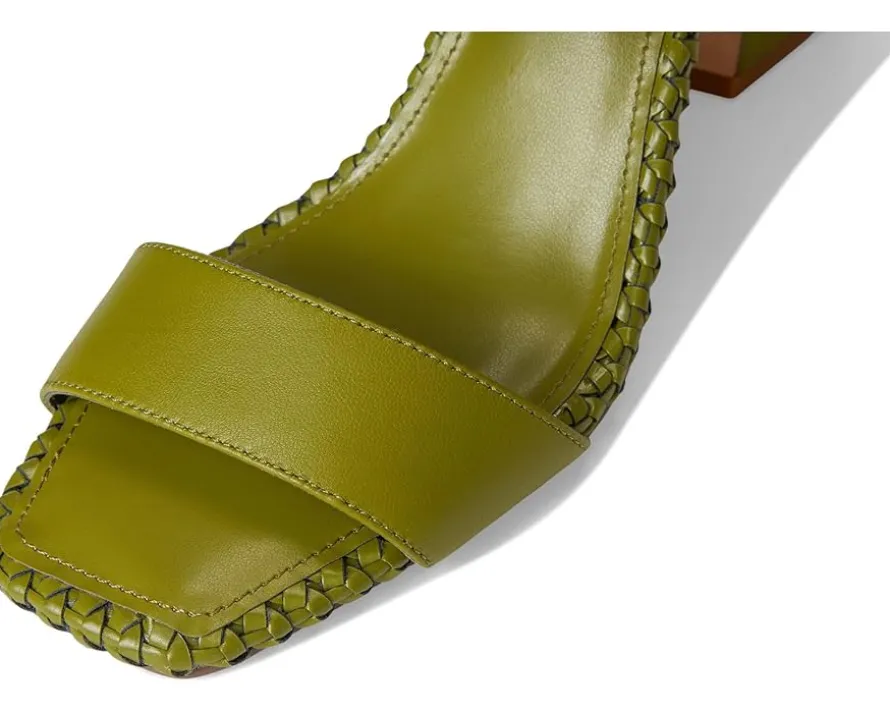 Kaden Stitched Block Heel Mule Sandals