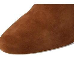 Kellie Suede Bootie Heel