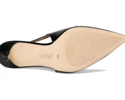 Khloe Leather Slingback Loafers Pumps