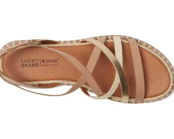 Kielly Cross Strap Flat Sandals