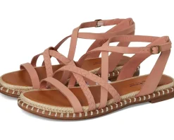 Kielly Cross Strap Flat Sandals