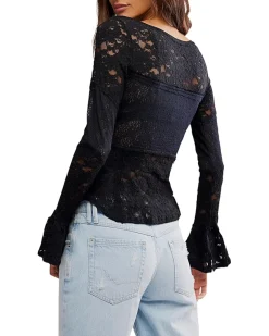 Lace Layering Long Sleeve