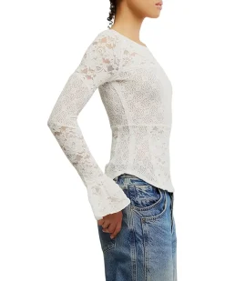 Lace Layering Long Sleeve