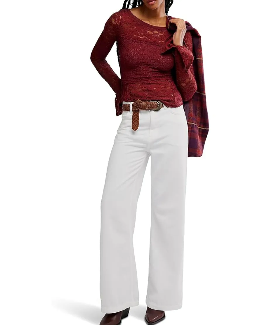 Lace Layering Long Sleeve