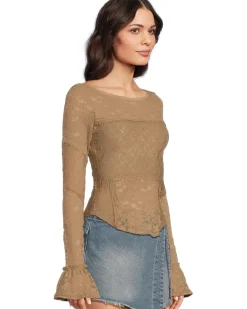 Lace Layering Long Sleeve