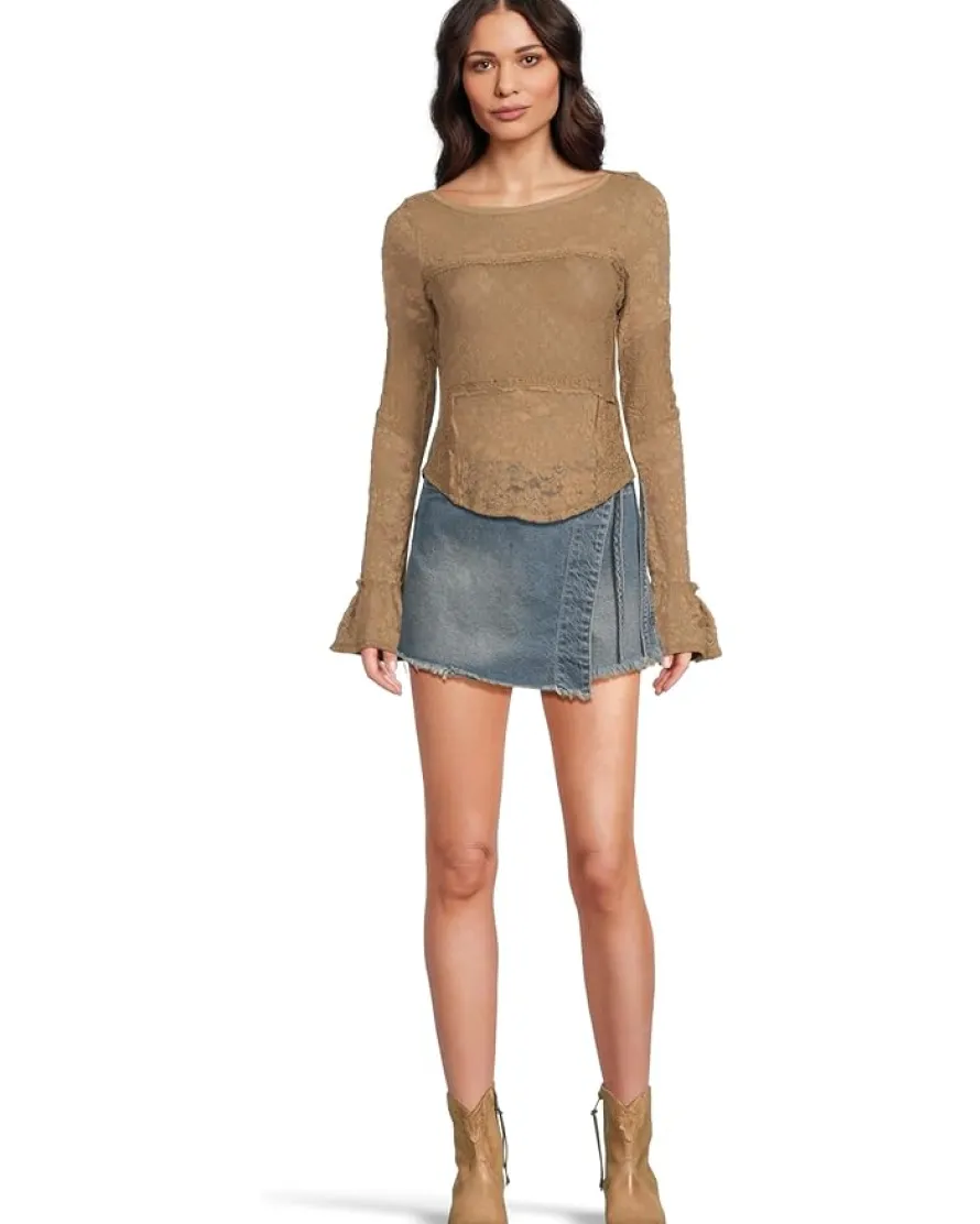 Lace Layering Long Sleeve