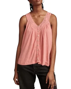 Lace Trim Tank