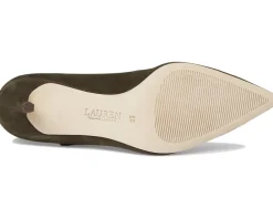 Lanette Suede Mary Jane Pumps