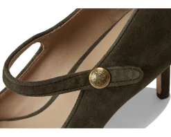 Lanette Suede Mary Jane Pumps