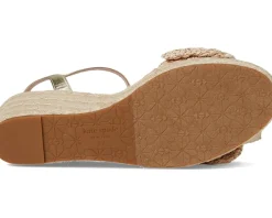 Leandra Raffia Espadrille Wedge Sandal