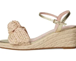 Leandra Raffia Espadrille Wedge Sandal