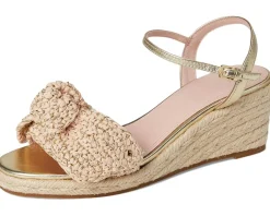 Leandra Raffia Espadrille Wedge Sandal