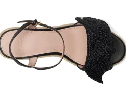 Leandra Raffia Espadrille Wedge Sandal