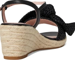 Leandra Raffia Espadrille Wedge Sandal