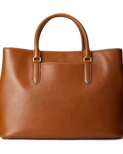 Leather Large Marcy Satchel