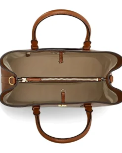 Leather Large Marcy Satchel
