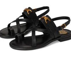 Lenni Banded Buckle Flat Sandals