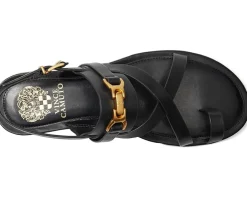 Lenni Banded Buckle Flat Sandals