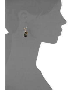 Lever Back Tigers Eye Earrings