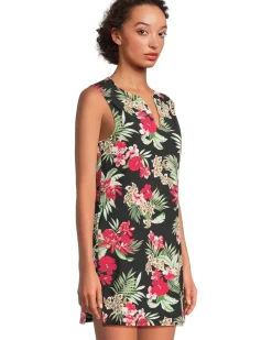 Lily Cat Split Neck Romper